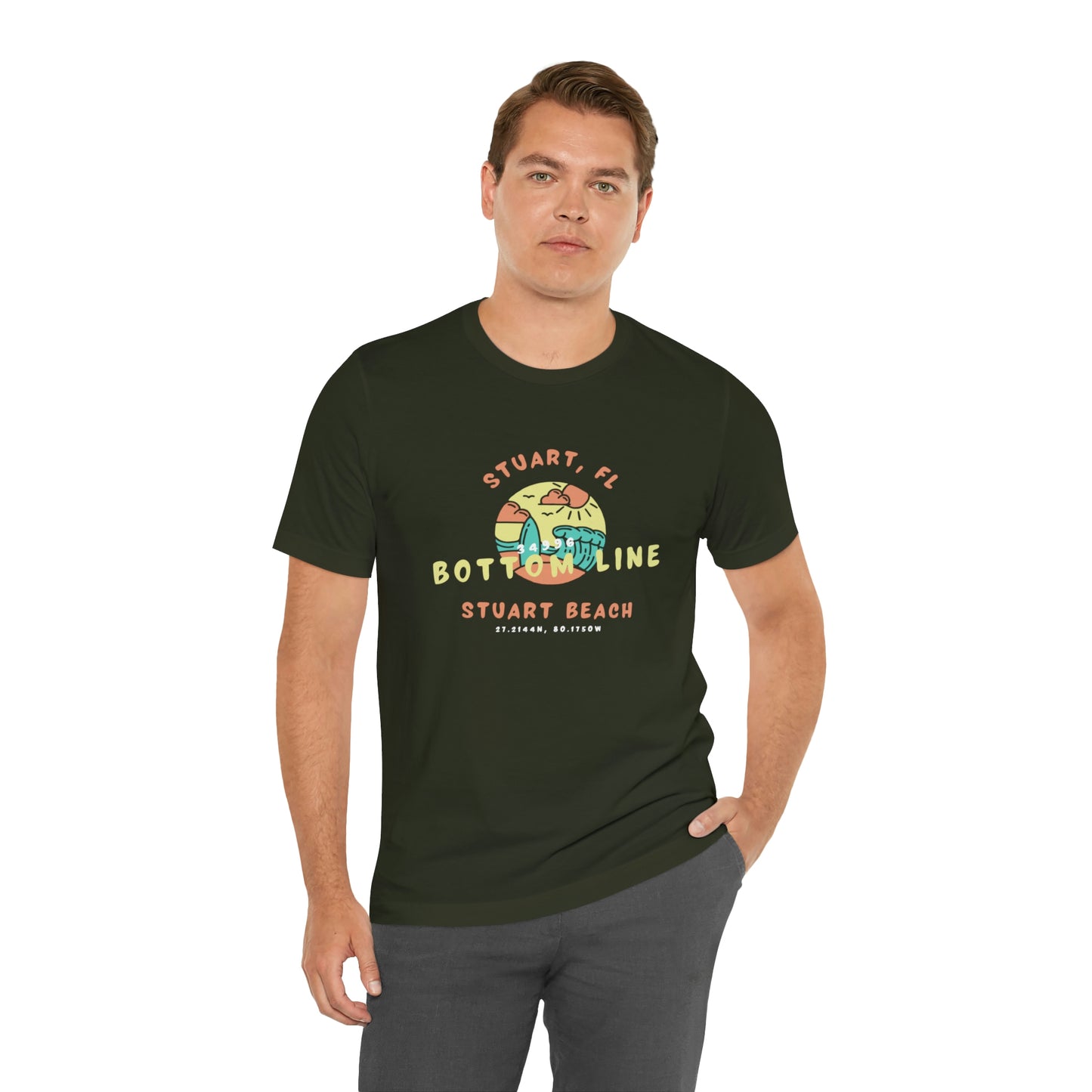 Stuart Beach Front Design Tee