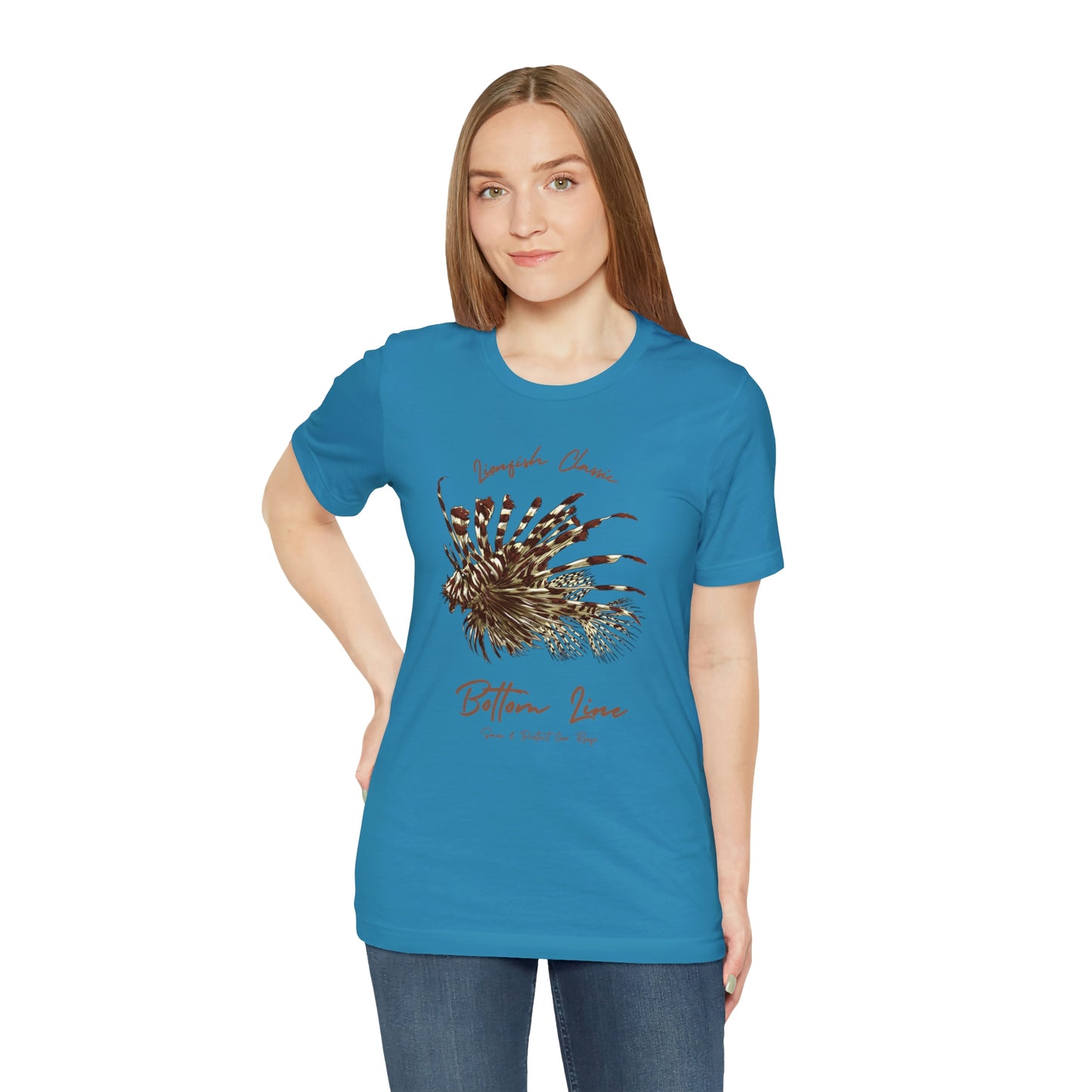 LionFish Classic Front Design Tee