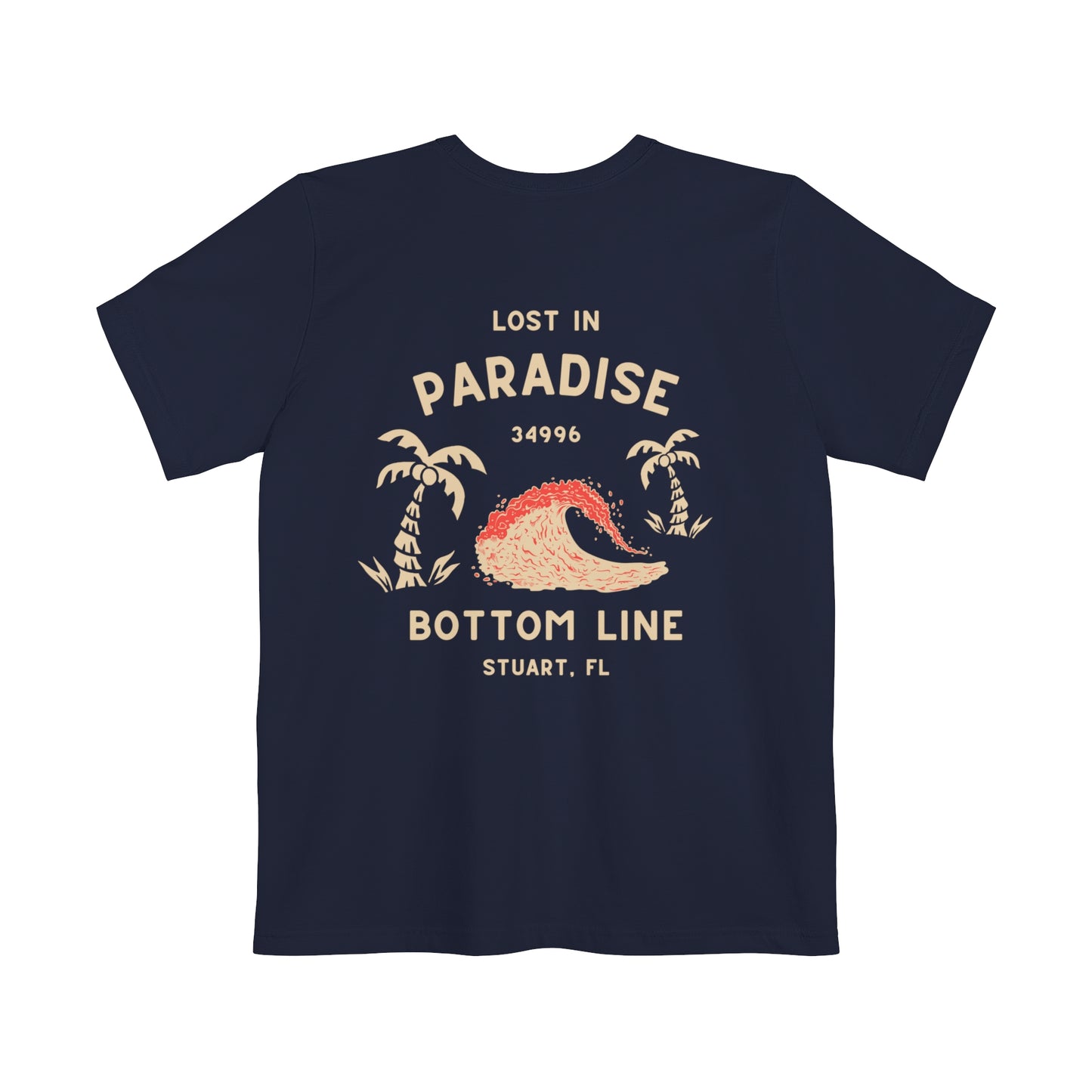 Lost in Paradise Pocket Tee