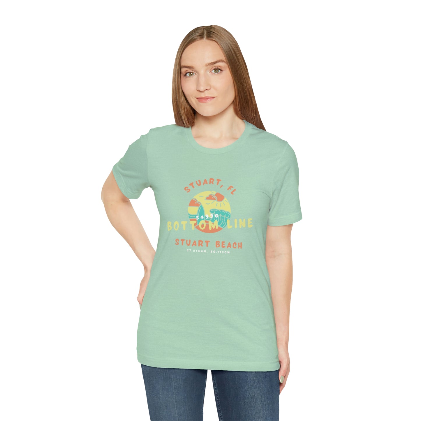 Stuart Beach Front Design Tee