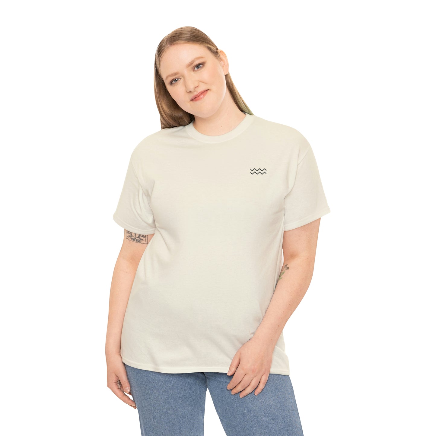 Dinosaur of the Pond Heavy Cotton Tee