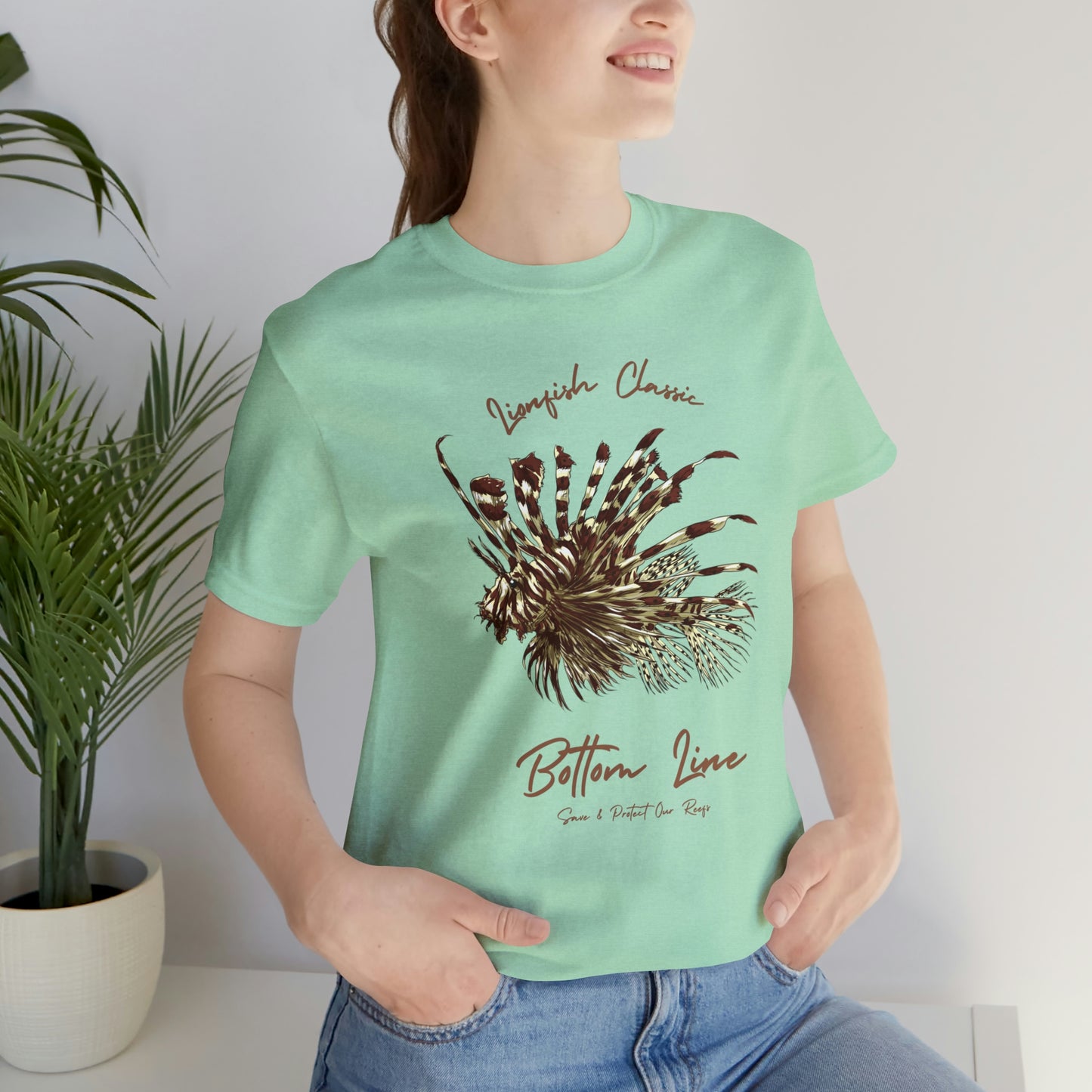 LionFish Classic Front Design Tee